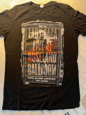 Lady Gaga Live at the Roseland Ballroom Tour T Shirt